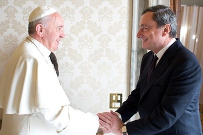 Vaticano, Francesco nomina Mario Draghi all'Accademia delle Scienze Sociali
