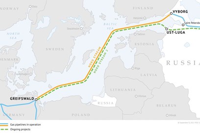 Guerra fredda sul baltico per il gas russo in Europa