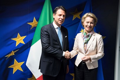 Governo, il primo giorno di Conte è a Bruxelles: nostro obiettivo è ridurre debito e crescere