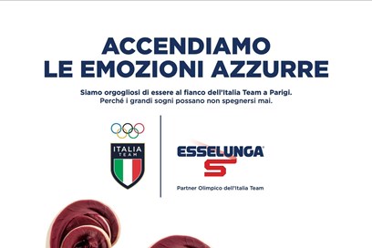 Parigi 2024, on air la campagna di Esselunga, partner dell’Italia Team