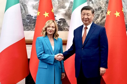 Meloni: la Cina smetta di aiutare la Russia